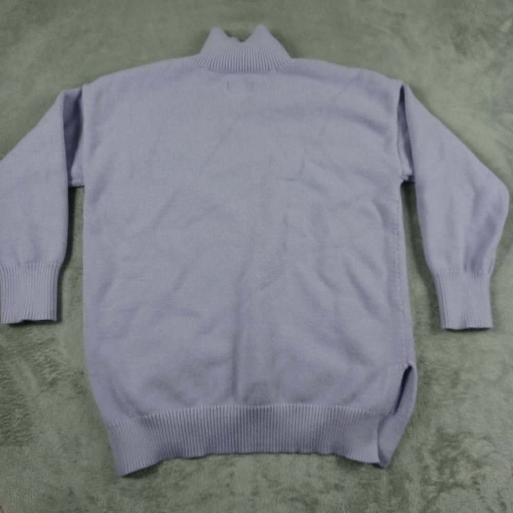 Maeve Sweater Womens‎ Medium Purple Turtleneck Anthropologie Casual Preppy - Picture 6 of 8